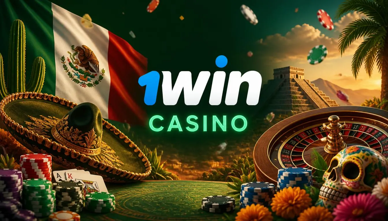 Ilustración de casino 1win para México